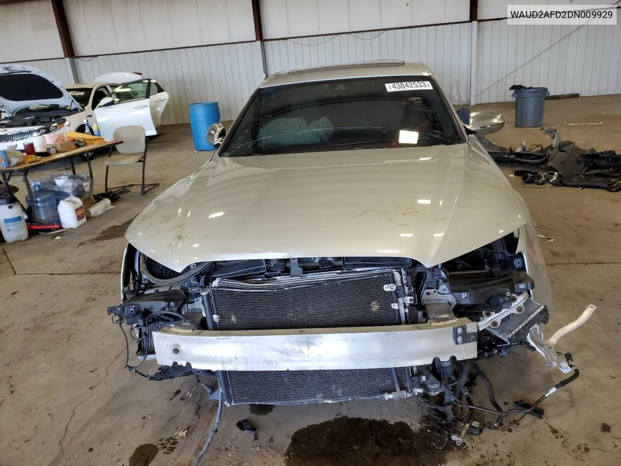 2013 Audi S8 Quattro VIN: WAUD2AFD2DN009929 Lot: 43842533