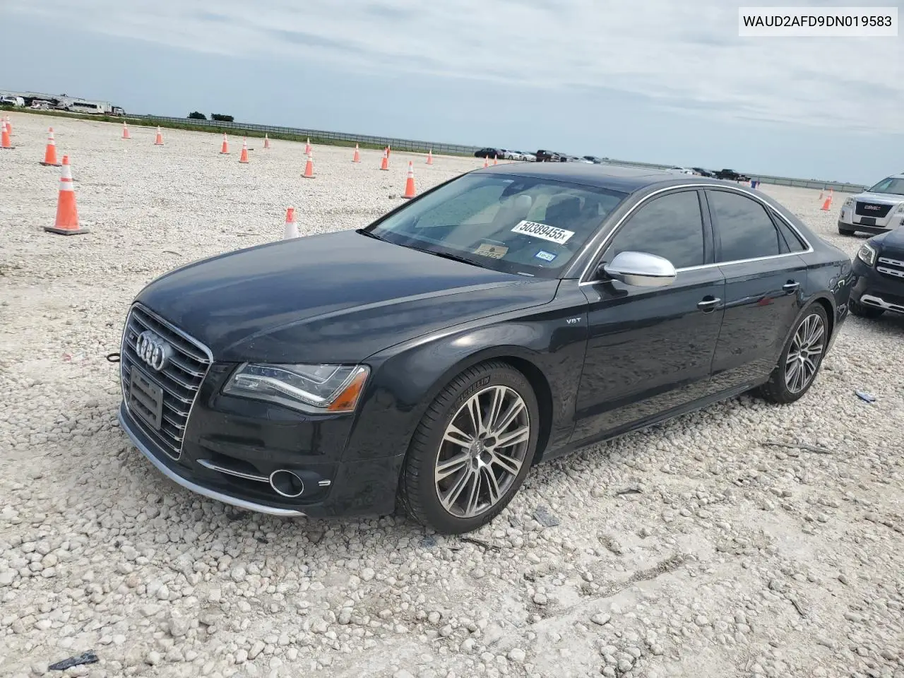 2013 Audi S8 Quattro VIN: WAUD2AFD9DN019583 Lot: 50389455