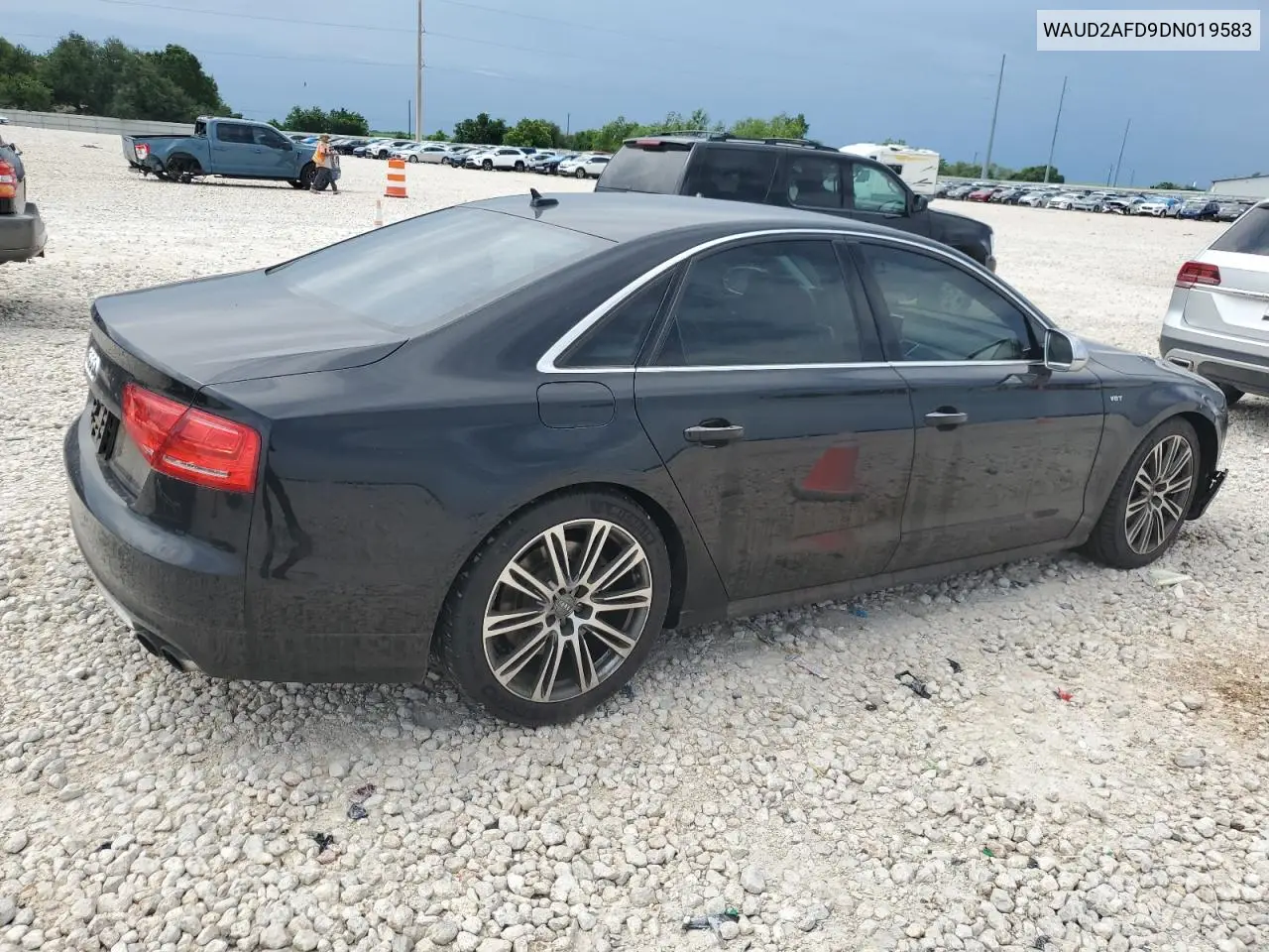 2013 Audi S8 Quattro VIN: WAUD2AFD9DN019583 Lot: 50389455