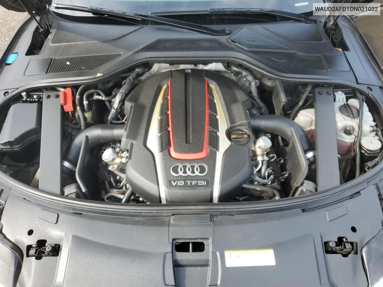 2013 Audi S8 Quattro VIN: WAUD2AFD1DN021022 Lot: 63009015