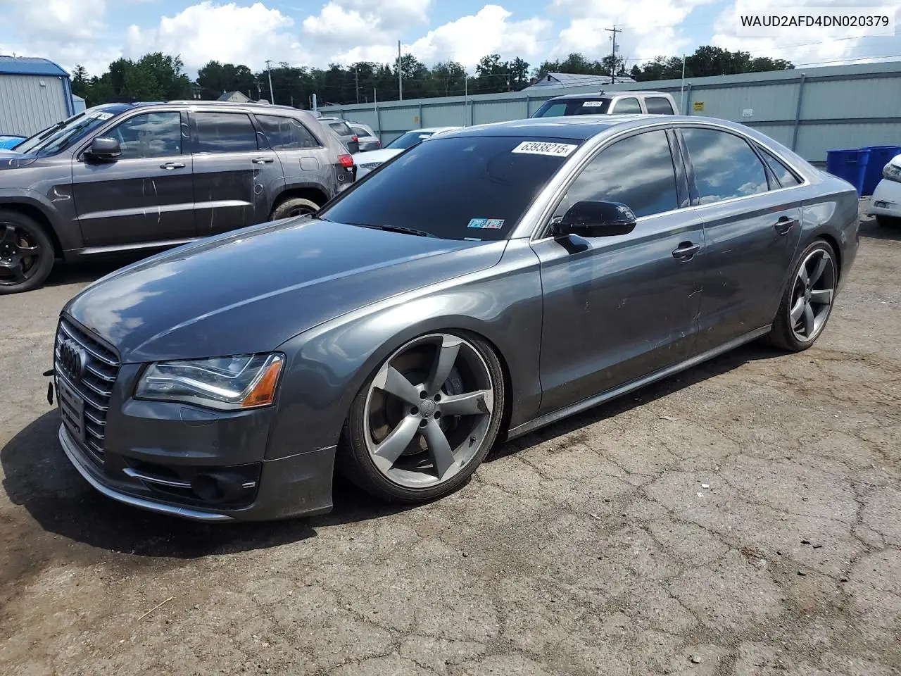 2013 Audi S8 Quattro VIN: WAUD2AFD4DN020379 Lot: 63938215