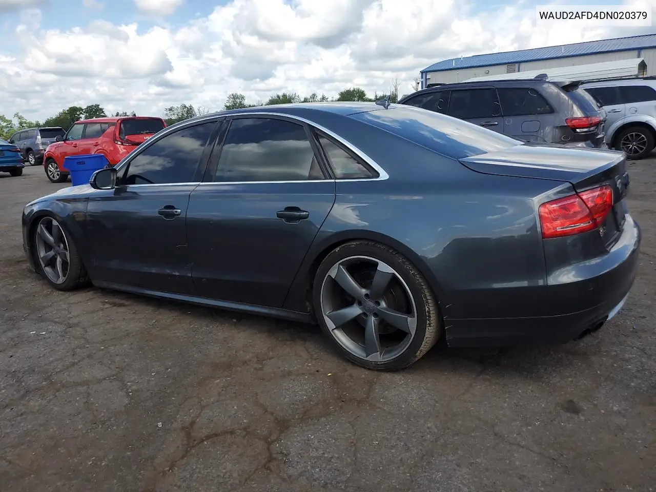 2013 Audi S8 Quattro VIN: WAUD2AFD4DN020379 Lot: 63938215