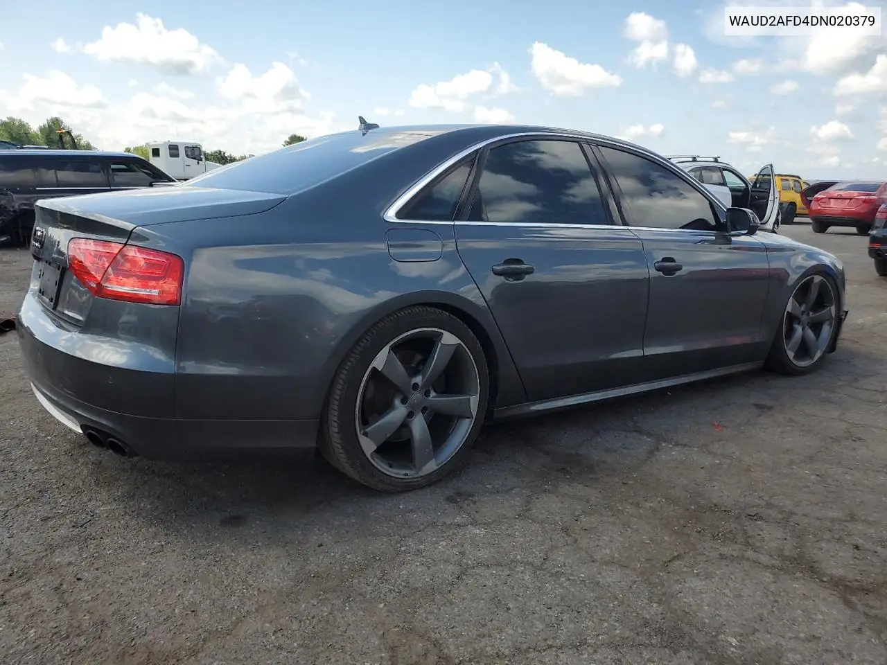2013 Audi S8 Quattro VIN: WAUD2AFD4DN020379 Lot: 63938215