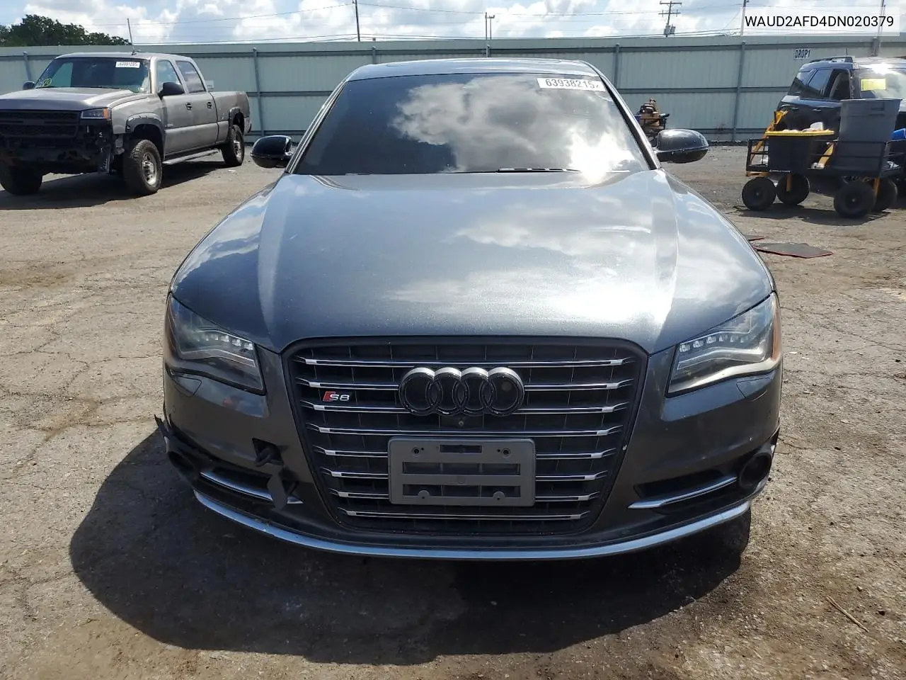 2013 Audi S8 Quattro VIN: WAUD2AFD4DN020379 Lot: 63938215