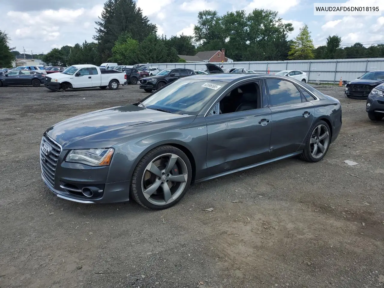 2013 Audi S8 Quattro VIN: WAUD2AFD6DN018195 Lot: 63996585