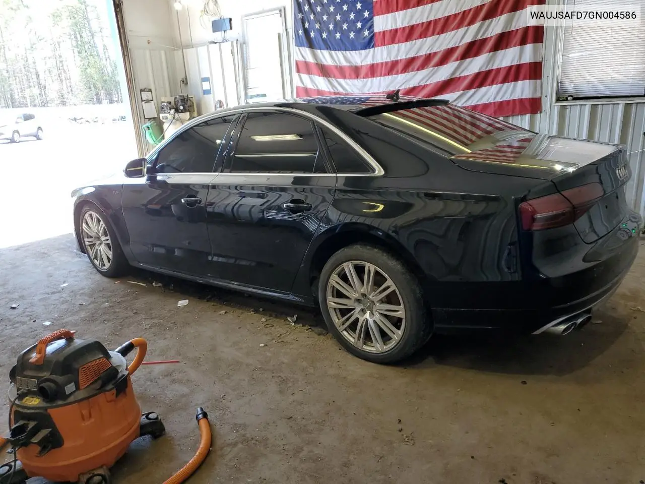 2016 Audi S8 Quattro VIN: WAUJSAFD7GN004586 Lot: 51007785