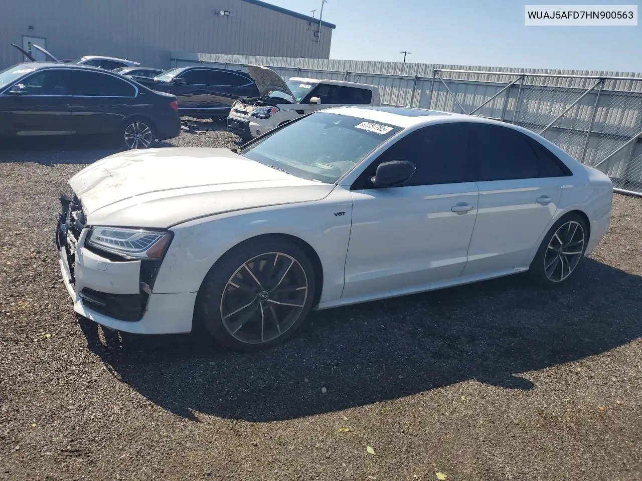 2017 Audi S8 Plus Quattro VIN: WUAJ5AFD7HN900563 Lot: 61787265