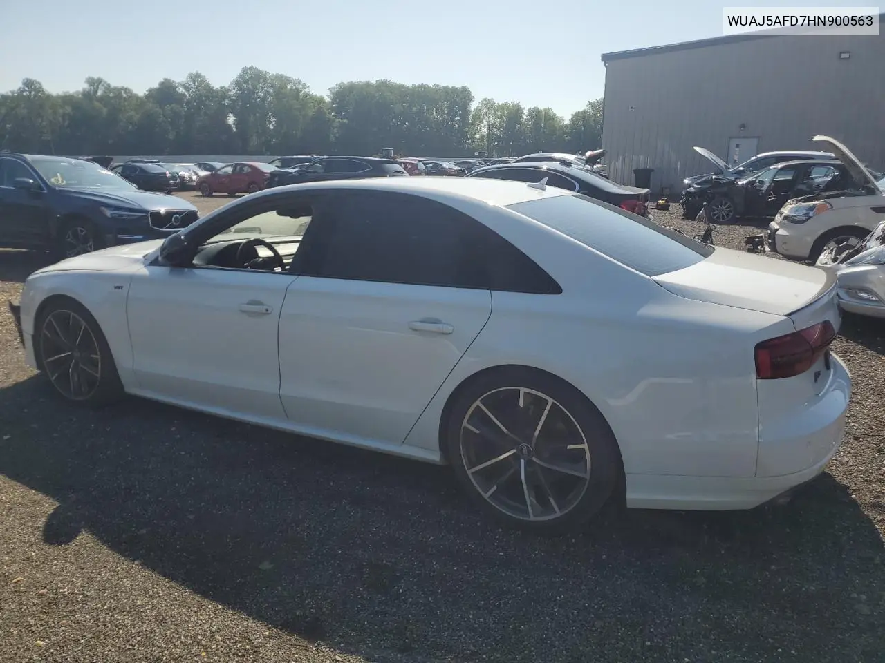 2017 Audi S8 Plus Quattro VIN: WUAJ5AFD7HN900563 Lot: 61787265