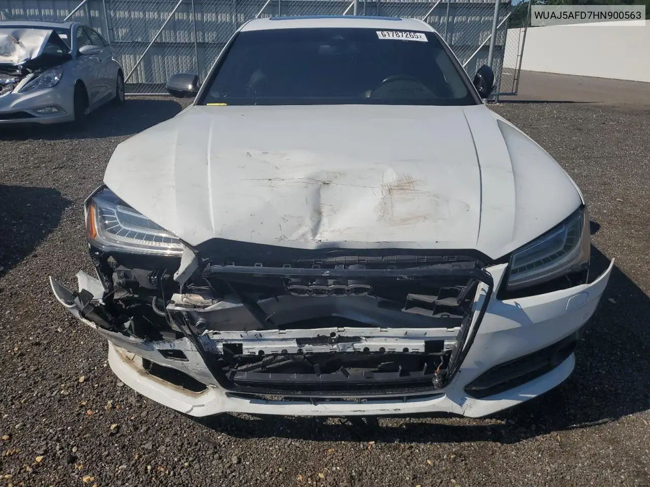 2017 Audi S8 Plus Quattro VIN: WUAJ5AFD7HN900563 Lot: 61787265