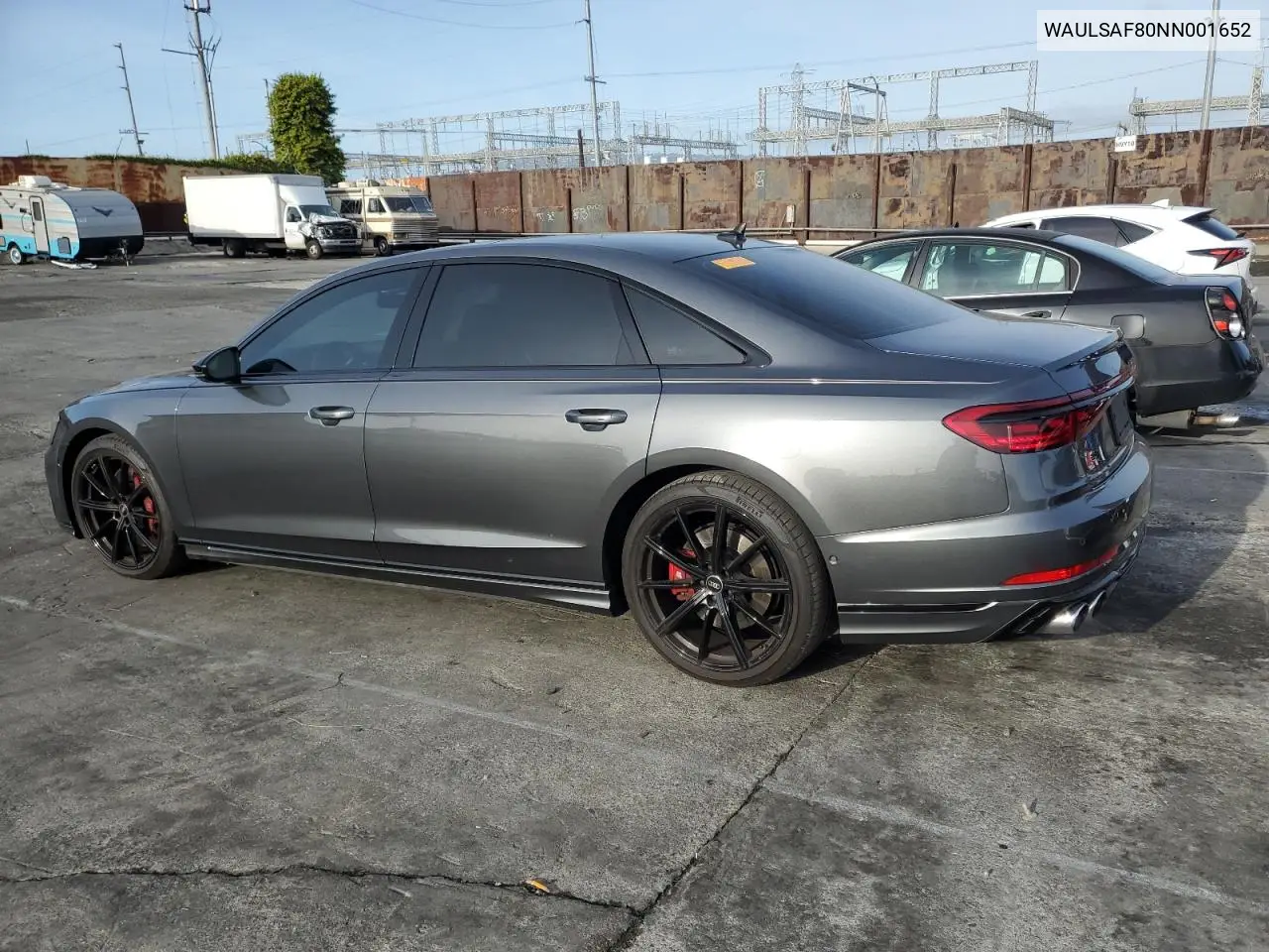 2022 Audi S8 VIN: WAULSAF80NN001652 Lot: 50840745