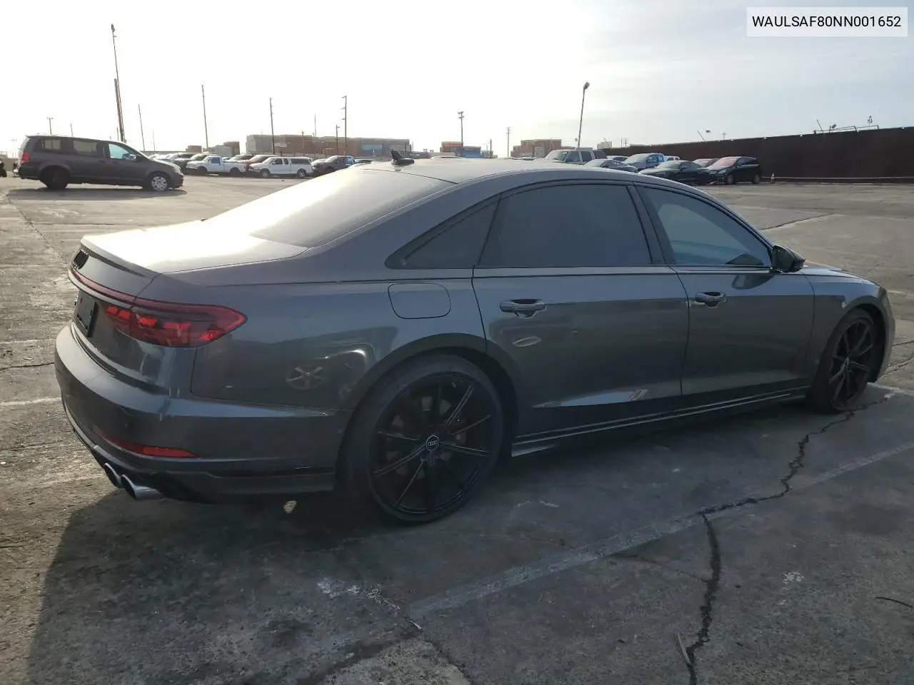 2022 Audi S8 VIN: WAULSAF80NN001652 Lot: 50840745