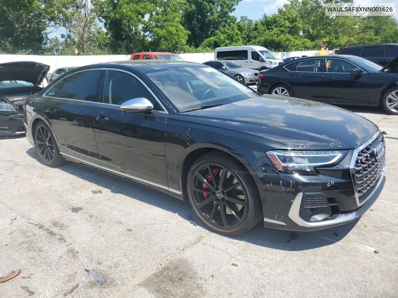 2022 Audi S8 VIN: WAULSAF8XNN001626 Lot: 63004565