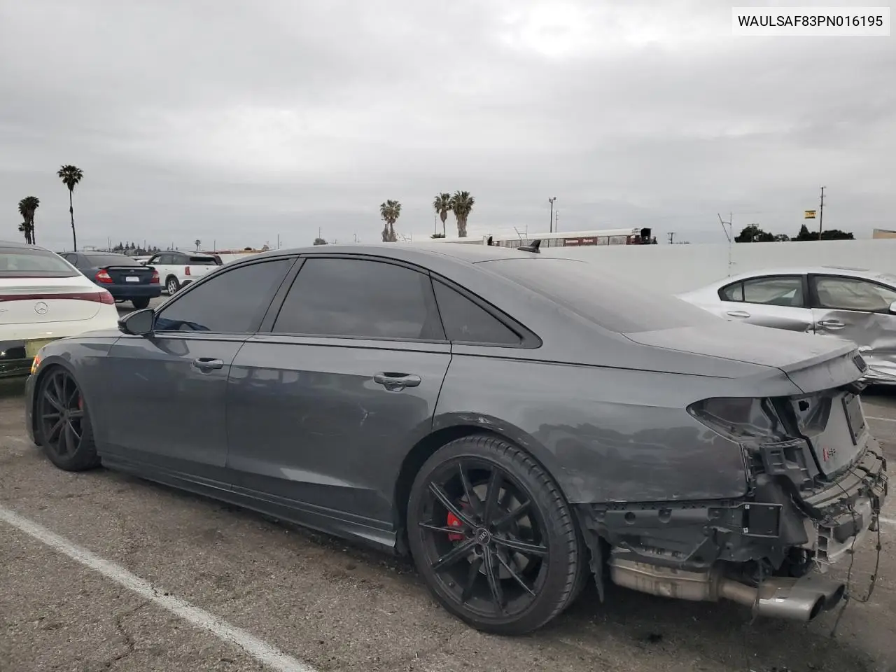 2023 Audi S8 VIN: WAULSAF83PN016195 Lot: 51859105