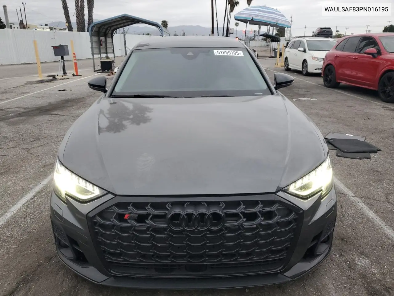 2023 Audi S8 VIN: WAULSAF83PN016195 Lot: 51859105