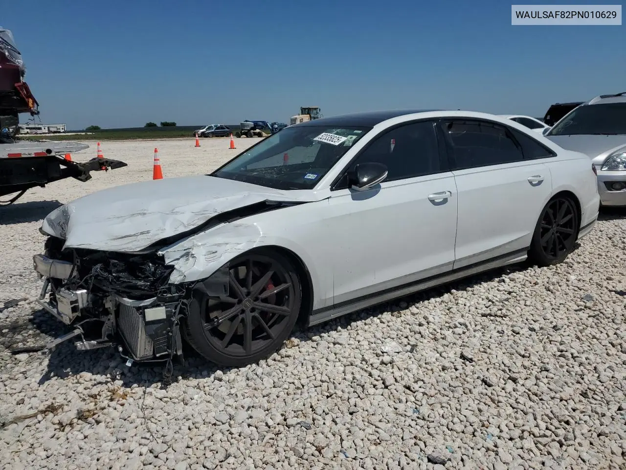 2023 Audi S8 VIN: WAULSAF82PN010629 Lot: 52335825