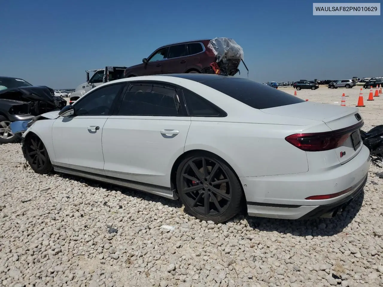 2023 Audi S8 VIN: WAULSAF82PN010629 Lot: 52335825