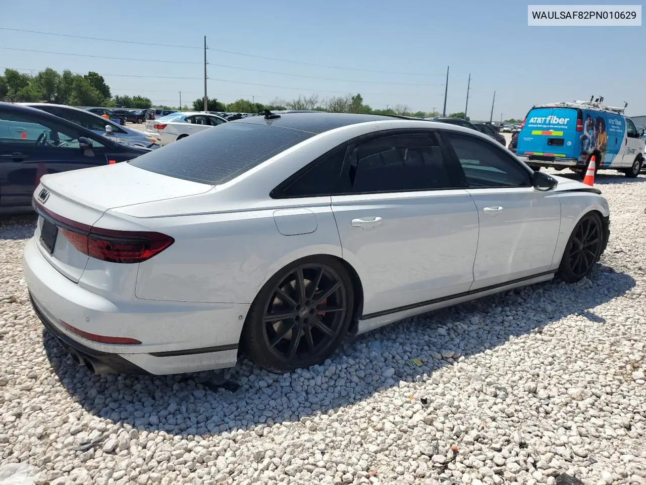 2023 Audi S8 VIN: WAULSAF82PN010629 Lot: 52335825