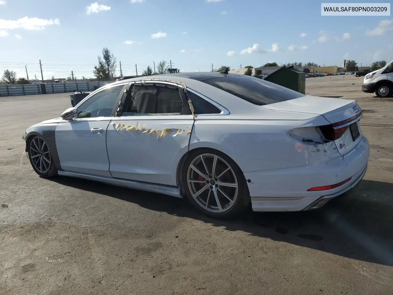 2023 Audi S8 VIN: WAULSAF80PN003209 Lot: 53919975