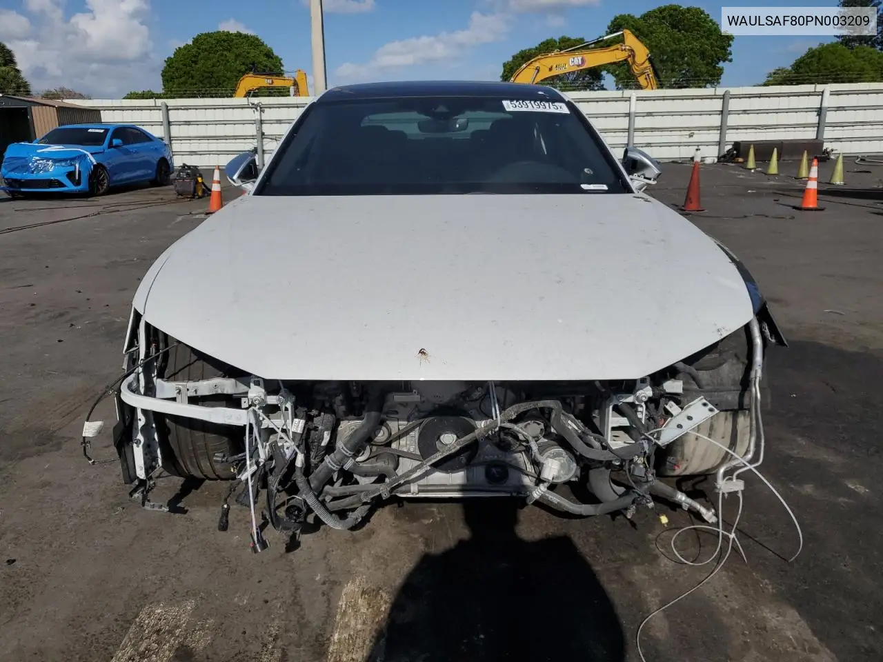 2023 Audi S8 VIN: WAULSAF80PN003209 Lot: 53919975