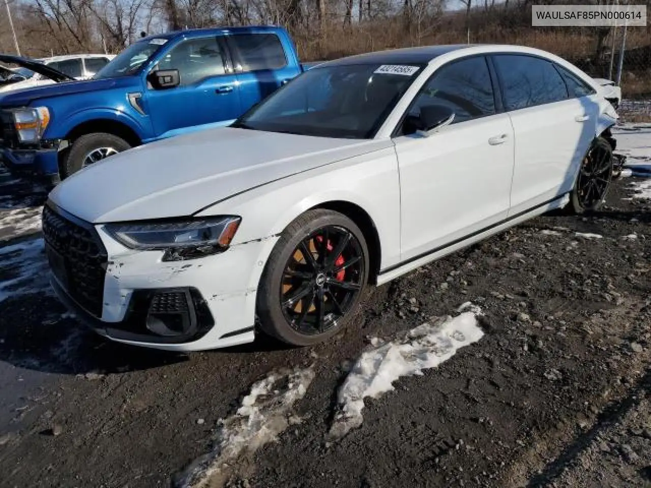 2023 Audi S8 VIN: WAULSAF85PN000614 Lot: 57060365