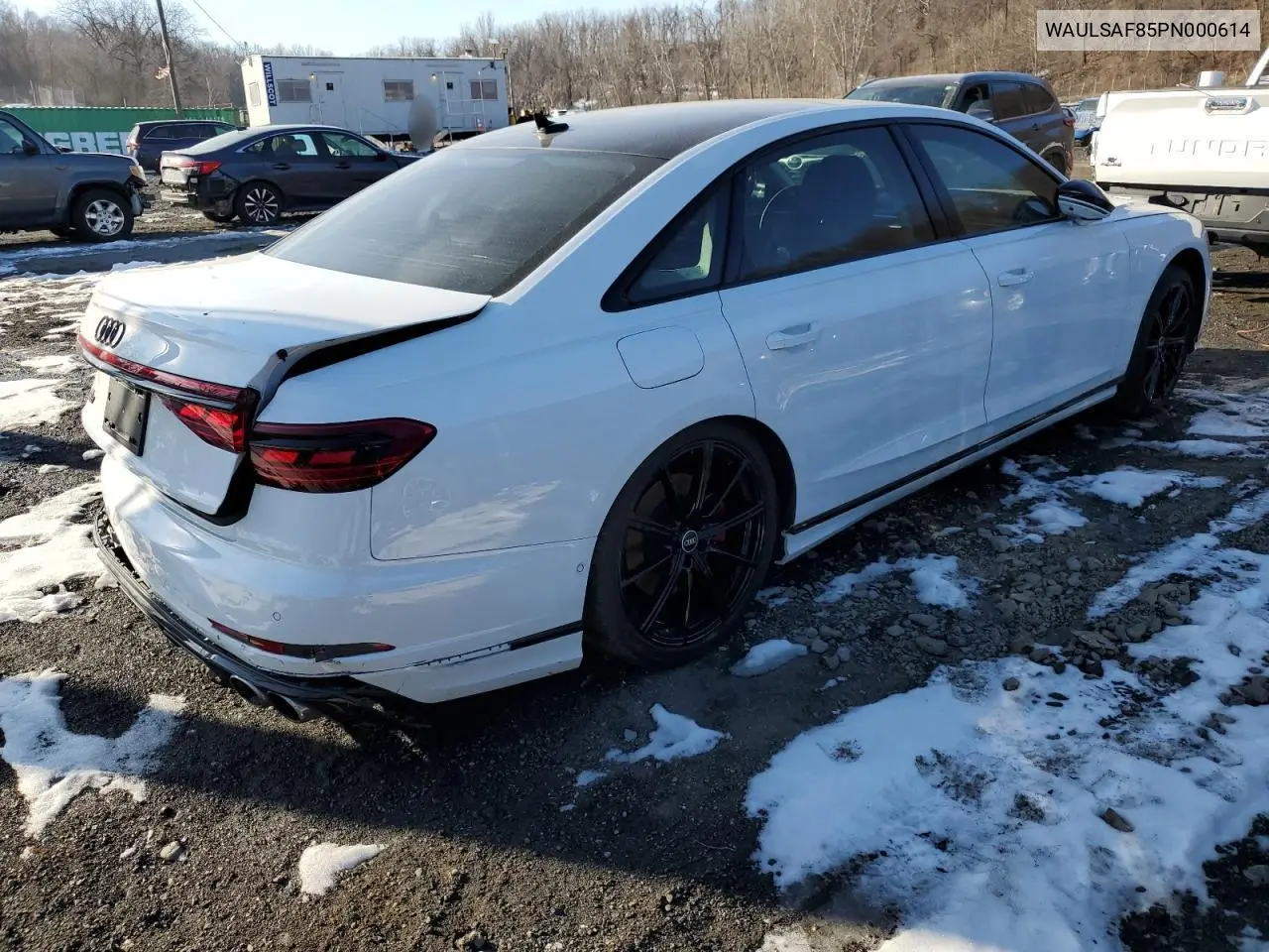 2023 Audi S8 VIN: WAULSAF85PN000614 Lot: 57060365