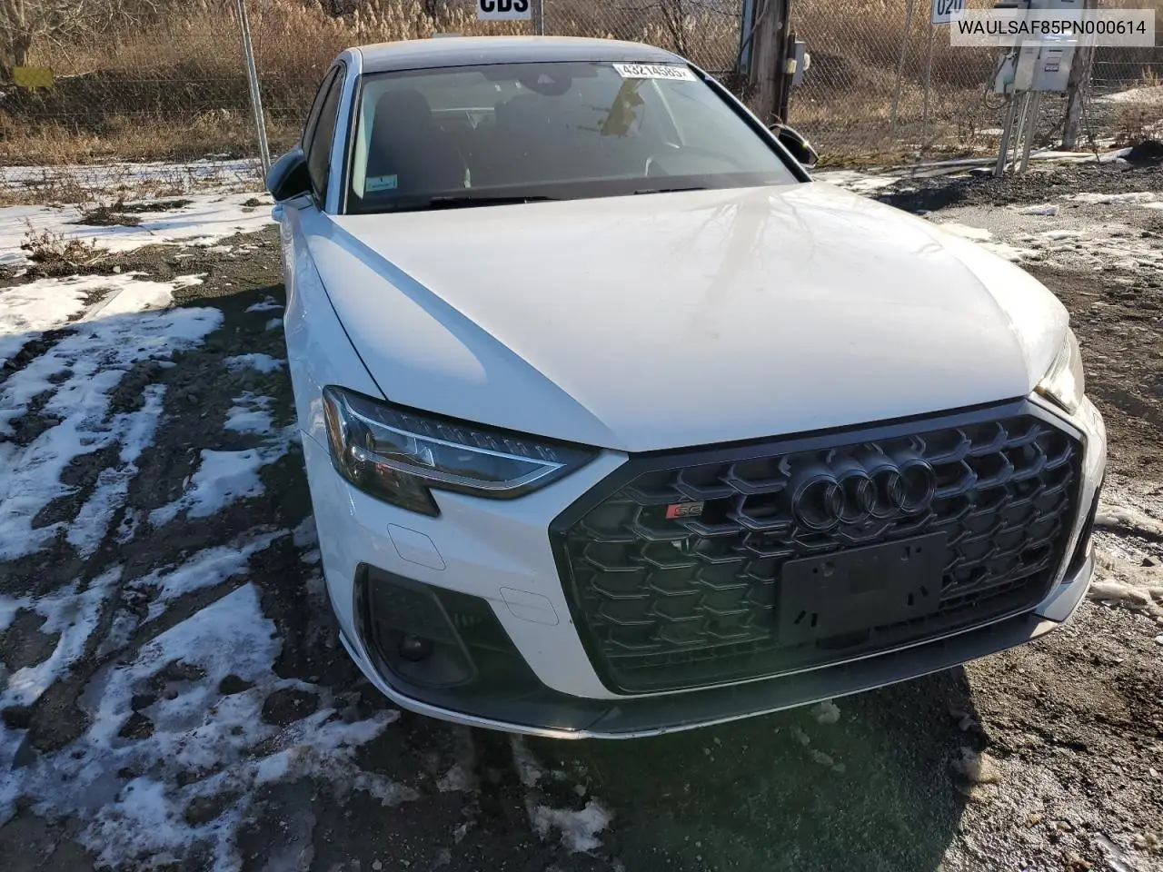 2023 Audi S8 VIN: WAULSAF85PN000614 Lot: 57060365