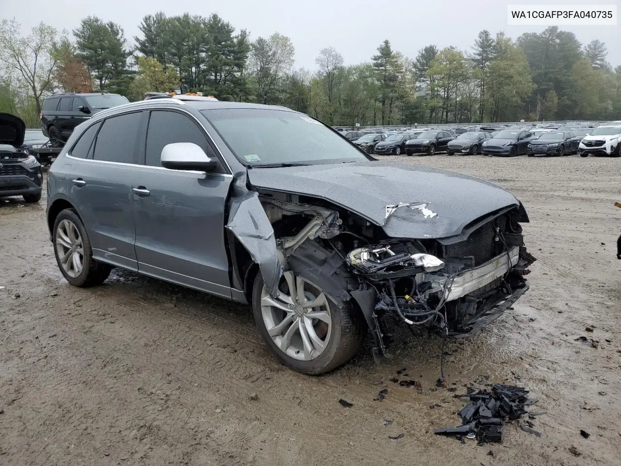 2015 Audi Sq5 Premium Plus VIN: WA1CGAFP3FA040735 Lot: 55404445