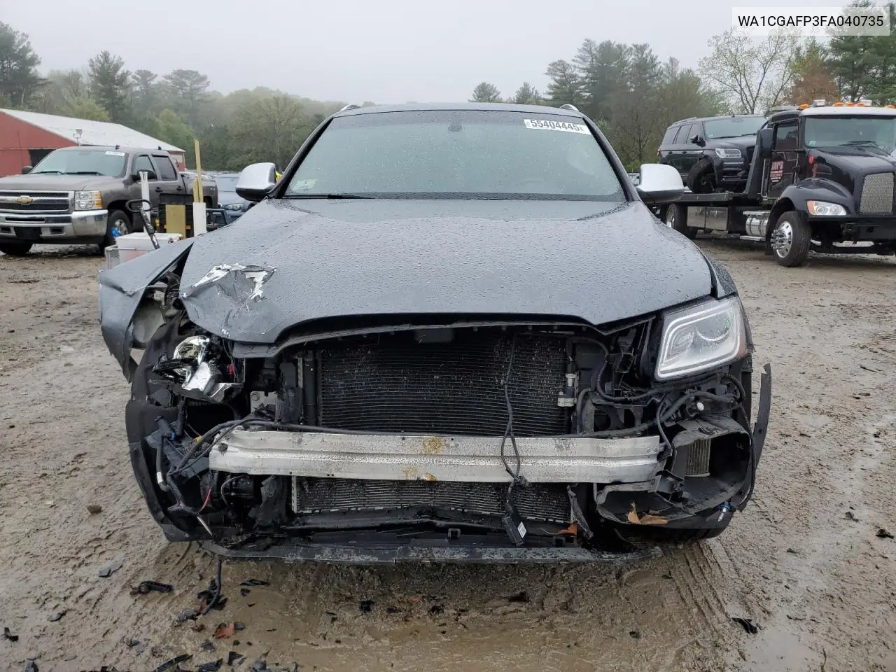 2015 Audi Sq5 Premium Plus VIN: WA1CGAFP3FA040735 Lot: 55404445