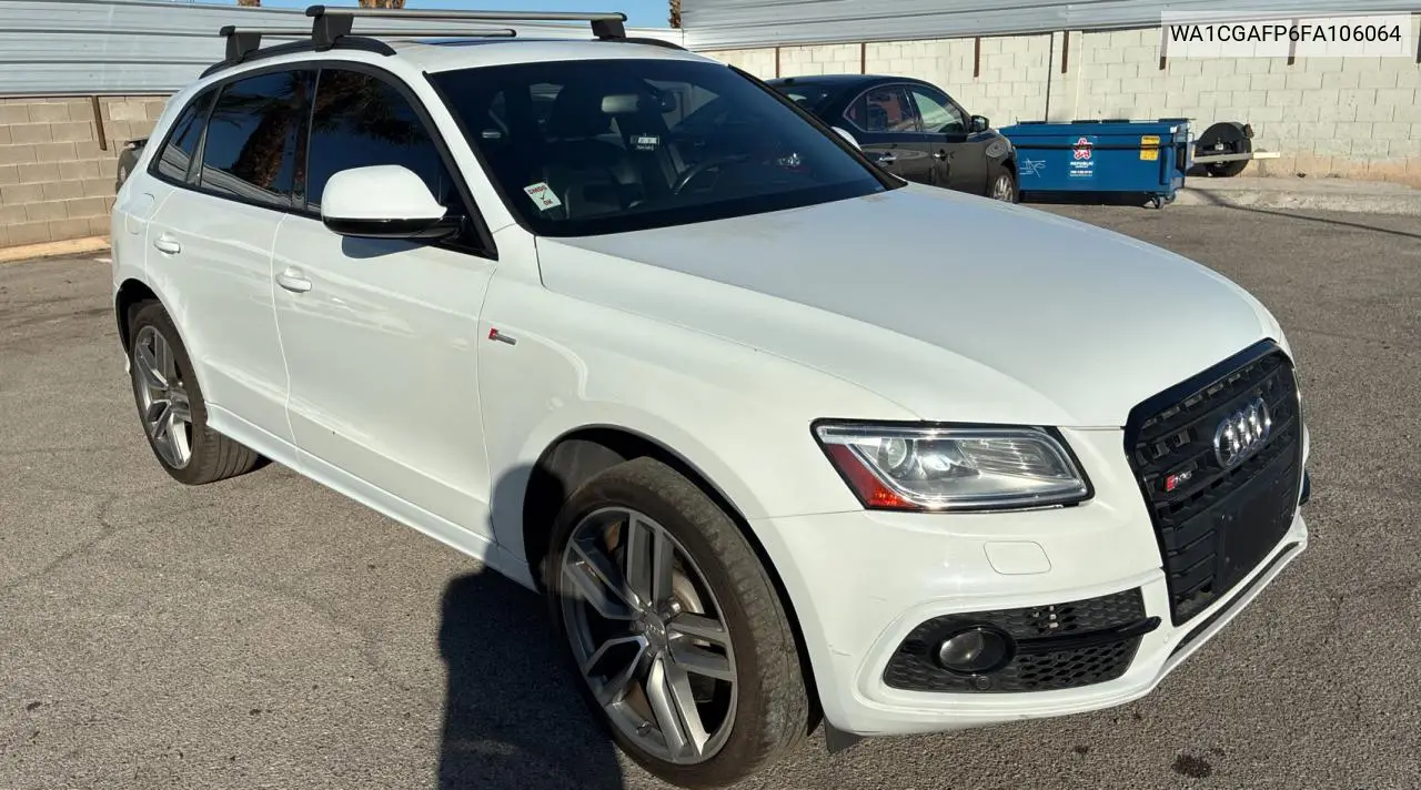 2015 Audi Sq5 Premium Plus VIN: WA1CGAFP6FA106064 Lot: 56433725