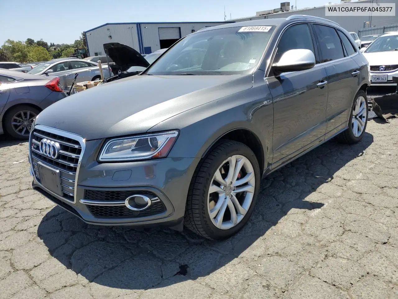 2015 Audi Sq5 Premium Plus VIN: WA1CGAFP6FA045377 Lot: 61869415