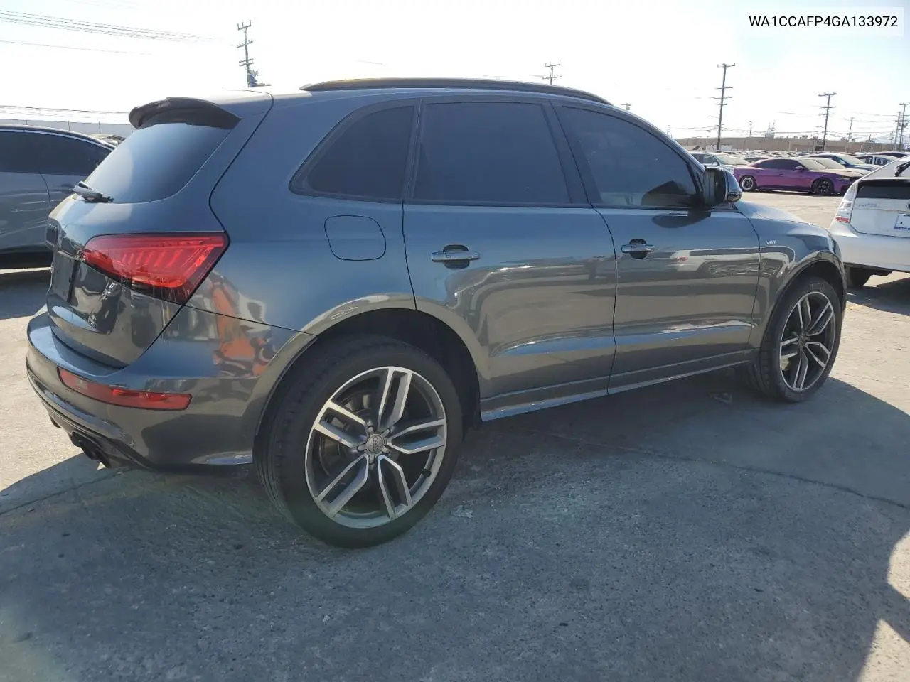 2016 Audi Sq5 Premium Plus VIN: WA1CCAFP4GA133972 Lot: 56170925