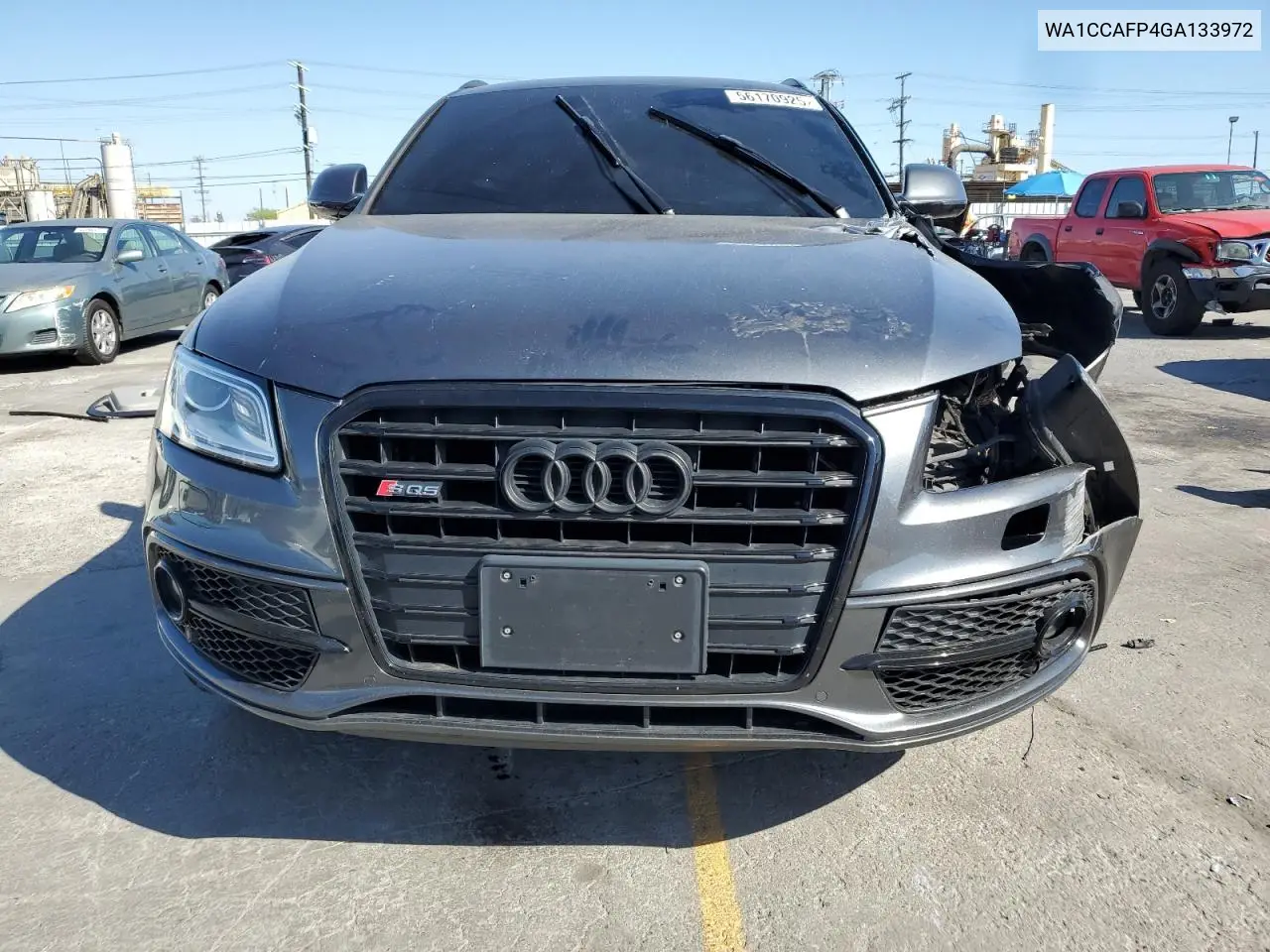 2016 Audi Sq5 Premium Plus VIN: WA1CCAFP4GA133972 Lot: 56170925