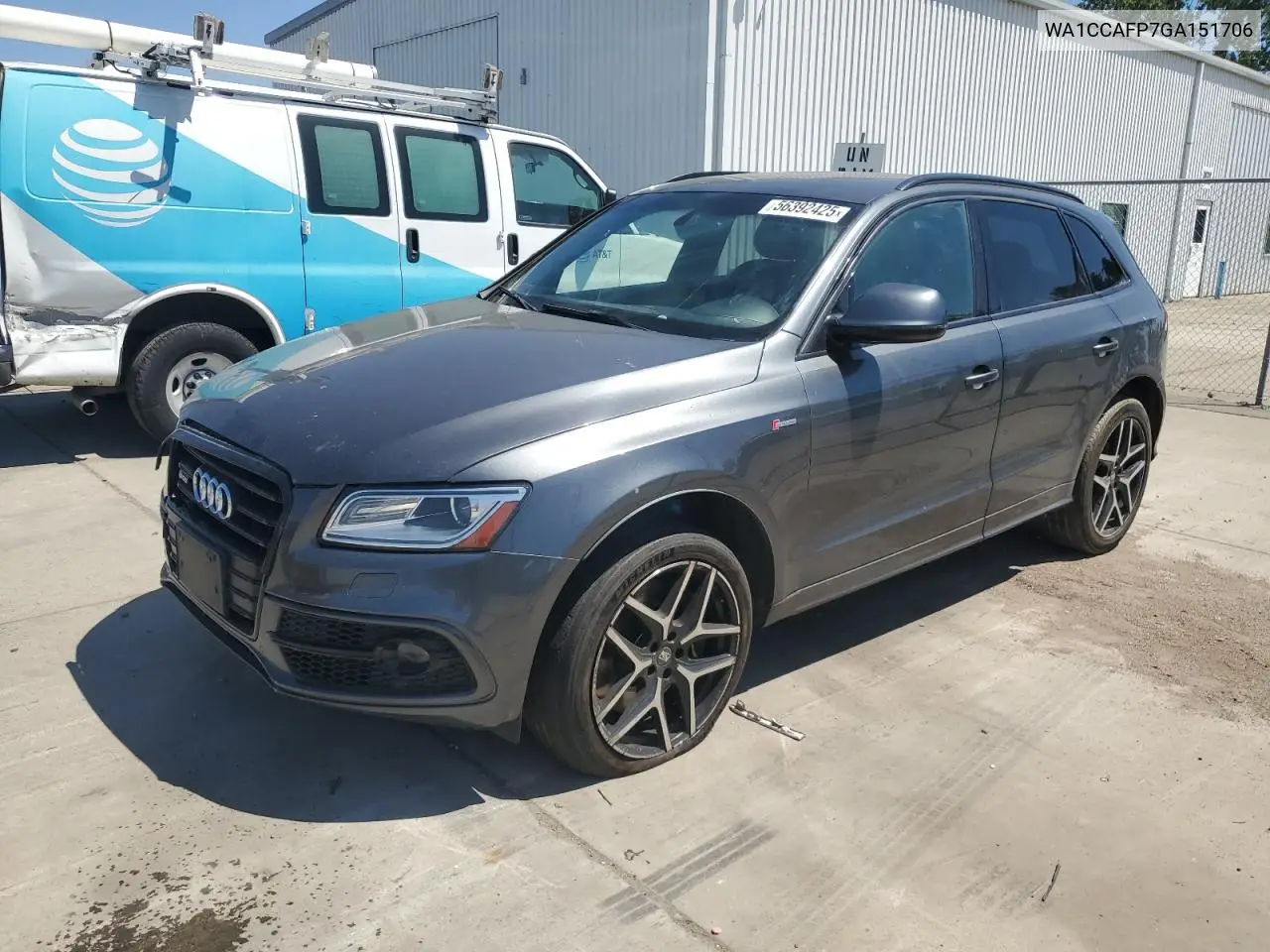 2016 Audi Sq5 Premium Plus VIN: WA1CCAFP7GA151706 Lot: 56392425