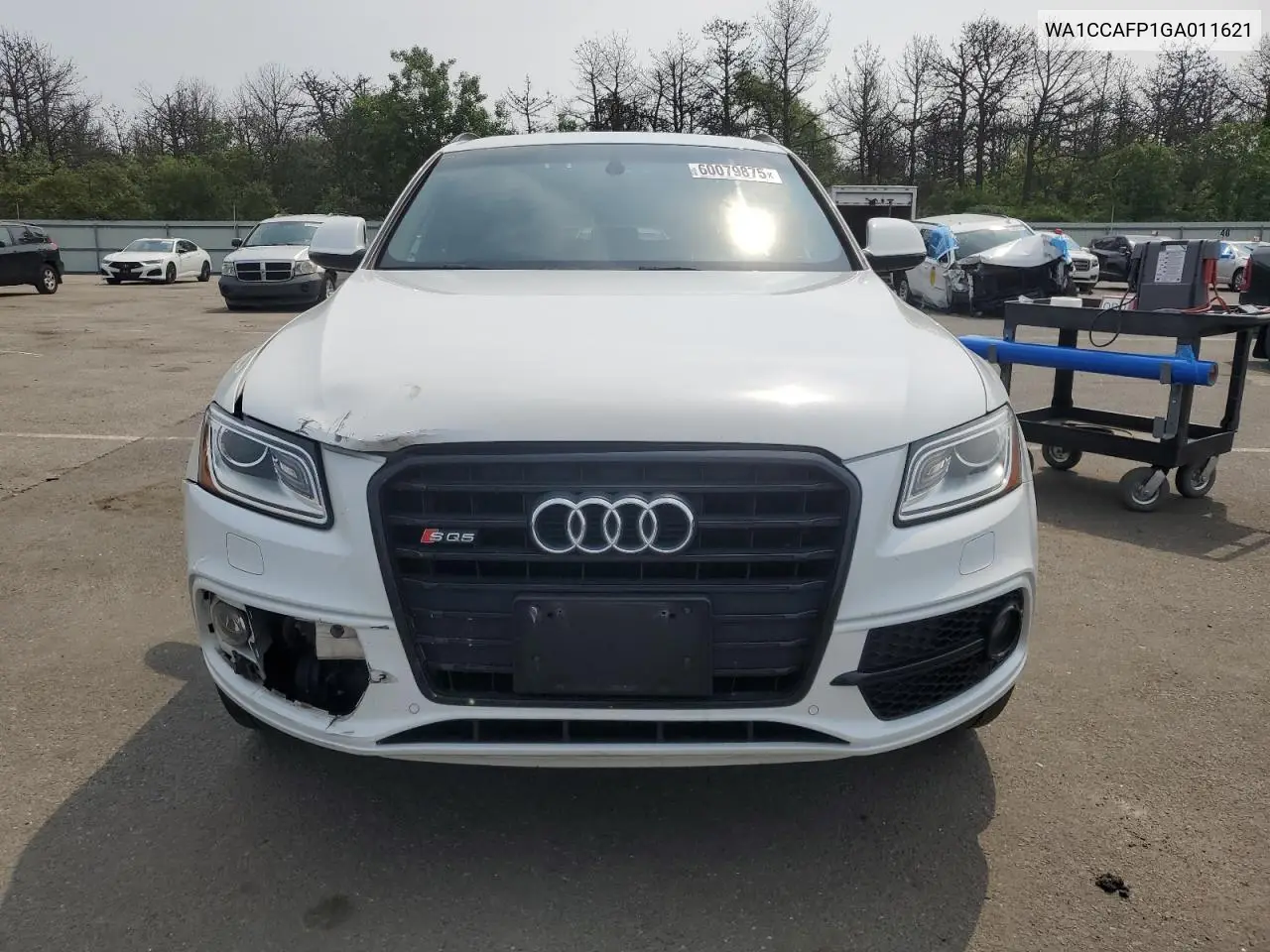 2016 Audi Sq5 Premium Plus VIN: WA1CCAFP1GA011621 Lot: 60079875