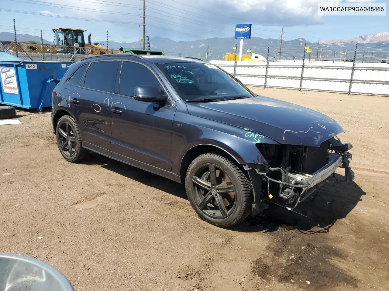 2016 Audi Sq5 Premium Plus VIN: WA1CCAFP9GA045466 Lot: 60242825