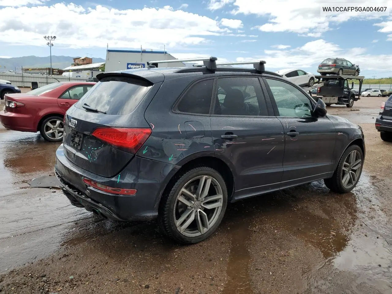 2016 Audi Sq5 Premium Plus VIN: WA1CCAFP5GA004607 Lot: 62134955