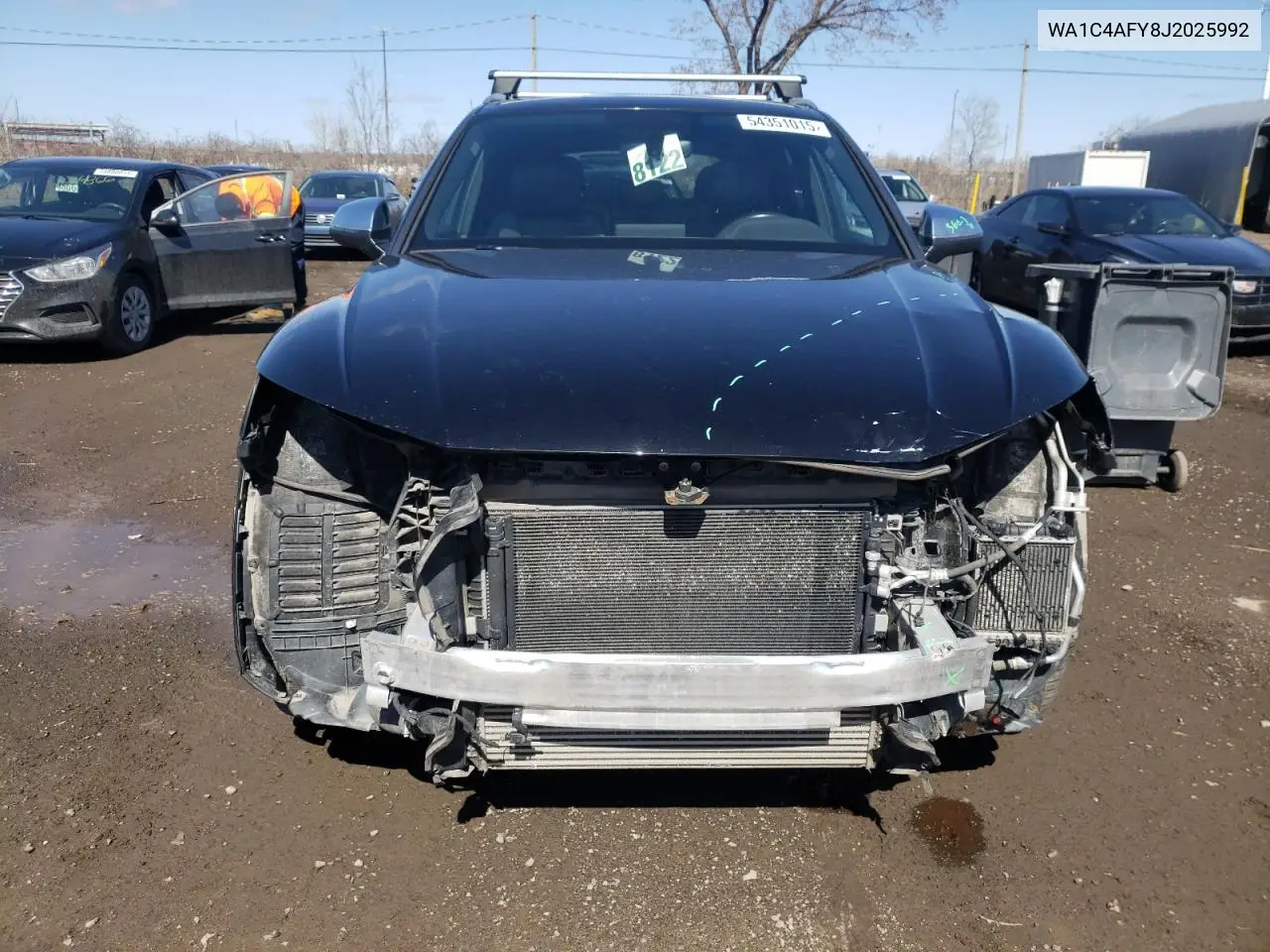 2018 Audi Sq5 Prestige VIN: WA1C4AFY8J2025992 Lot: 54351015