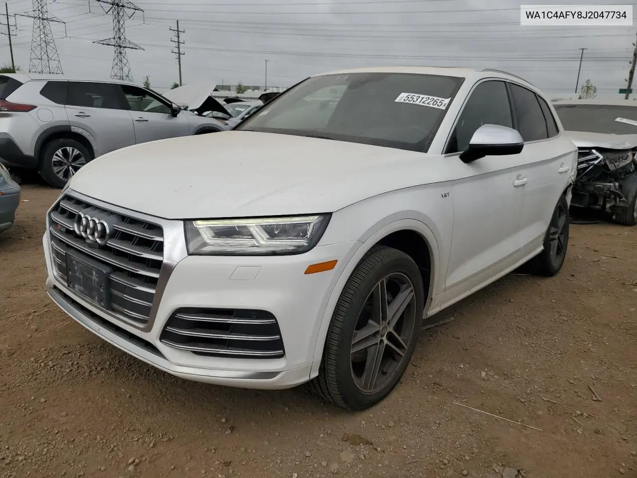 2018 Audi Sq5 Prestige VIN: WA1C4AFY8J2047734 Lot: 55312265