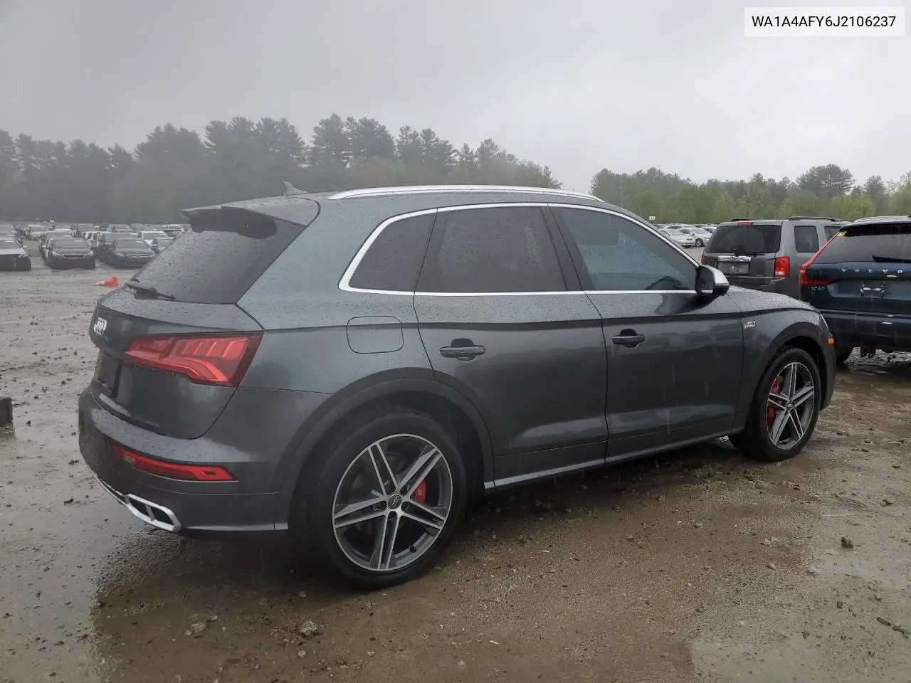 2018 Audi Sq5 Premium Plus VIN: WA1A4AFY6J2106237 Lot: 55771355