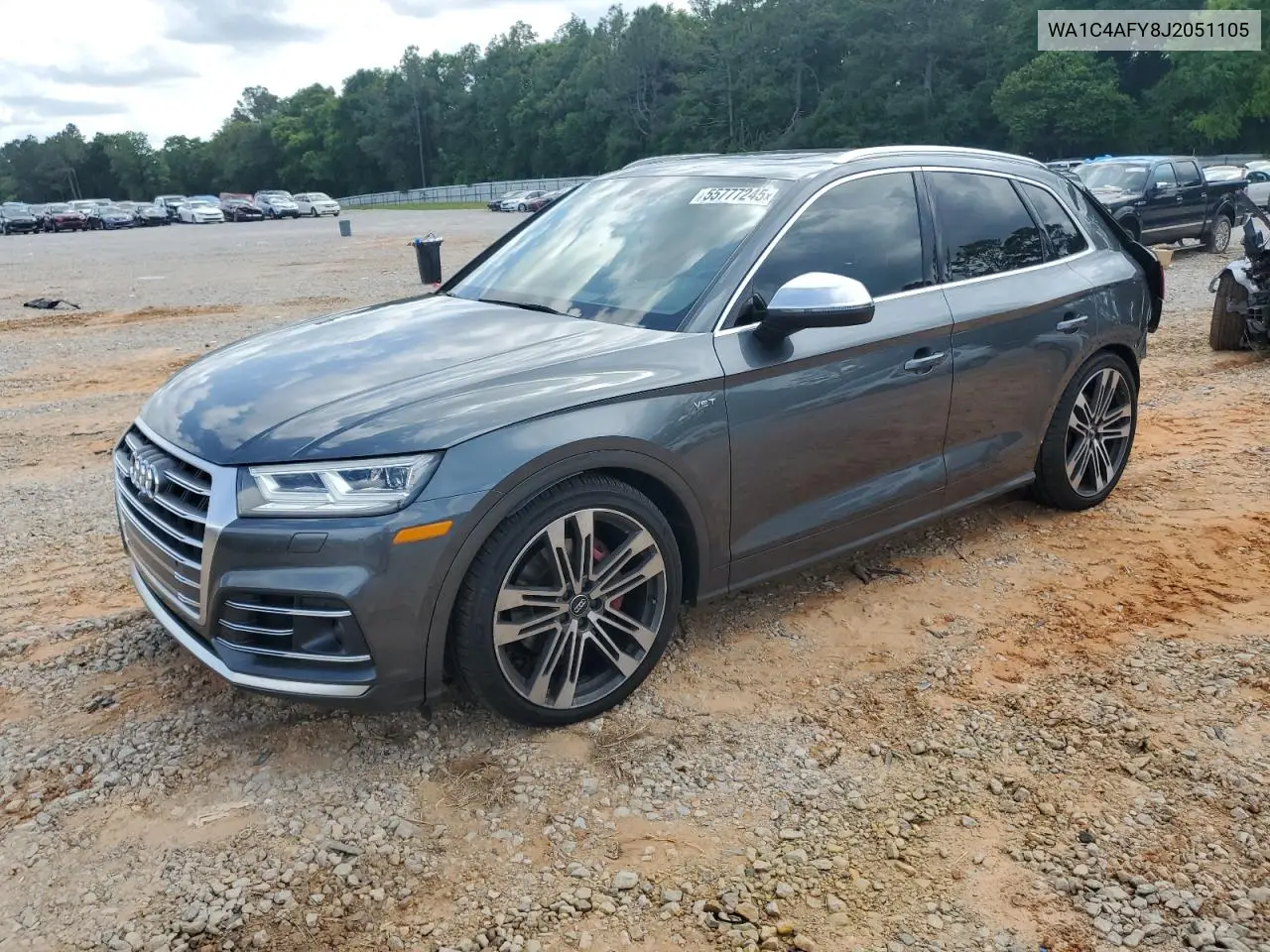 2018 Audi Sq5 Prestige VIN: WA1C4AFY8J2051105 Lot: 55777245