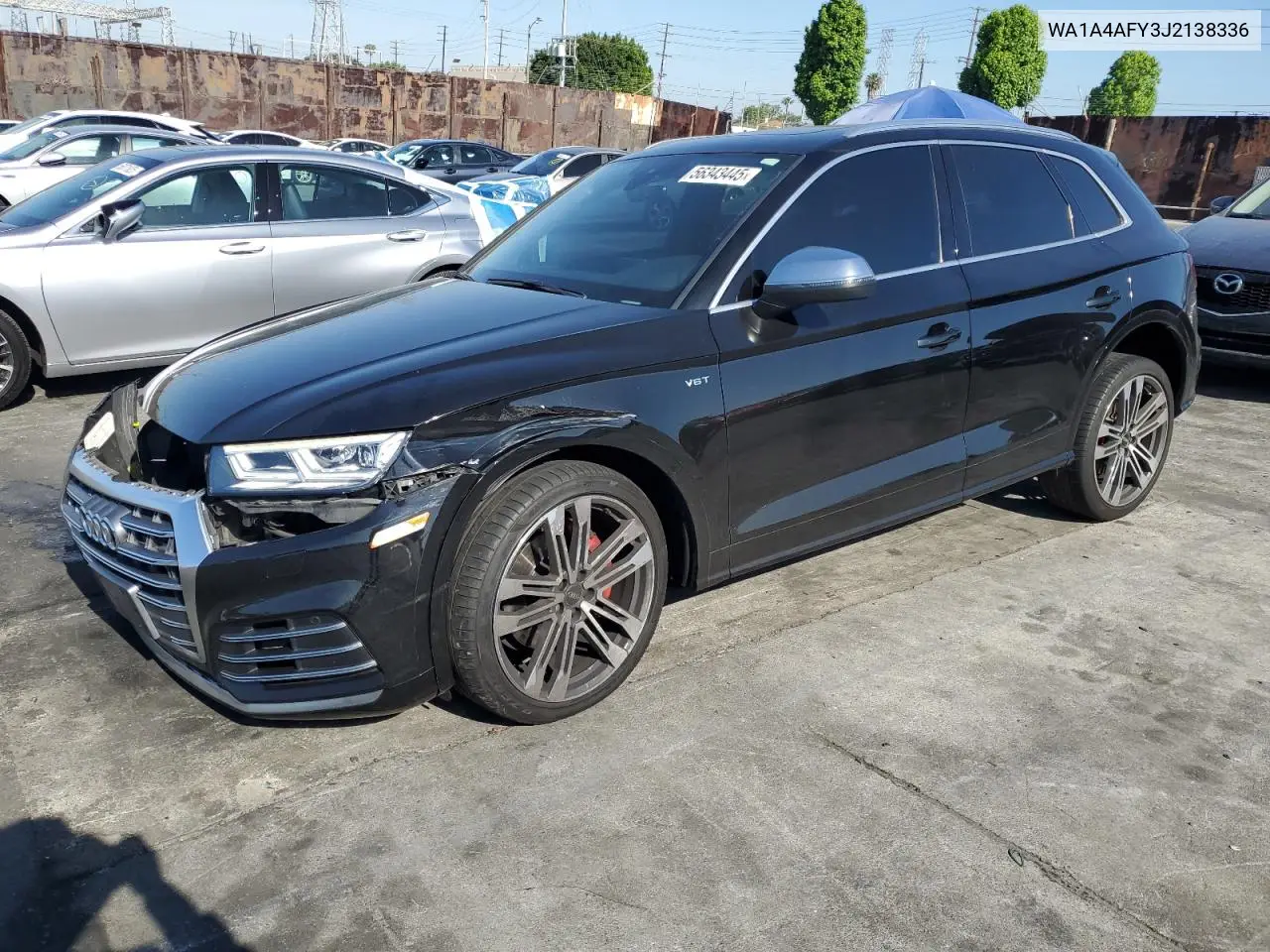2018 Audi Sq5 Premium Plus VIN: WA1A4AFY3J2138336 Lot: 56343445