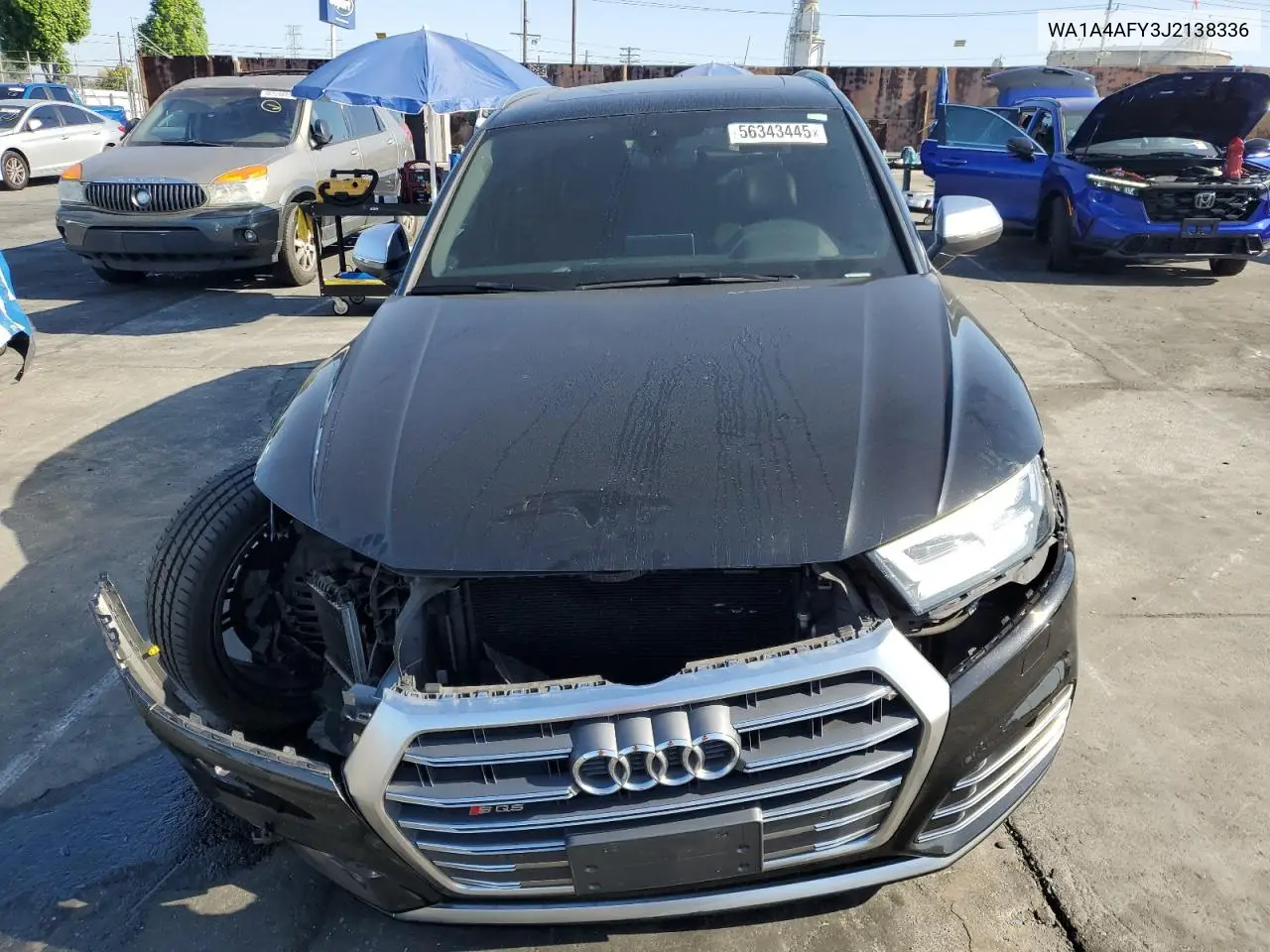 2018 Audi Sq5 Premium Plus VIN: WA1A4AFY3J2138336 Lot: 56343445