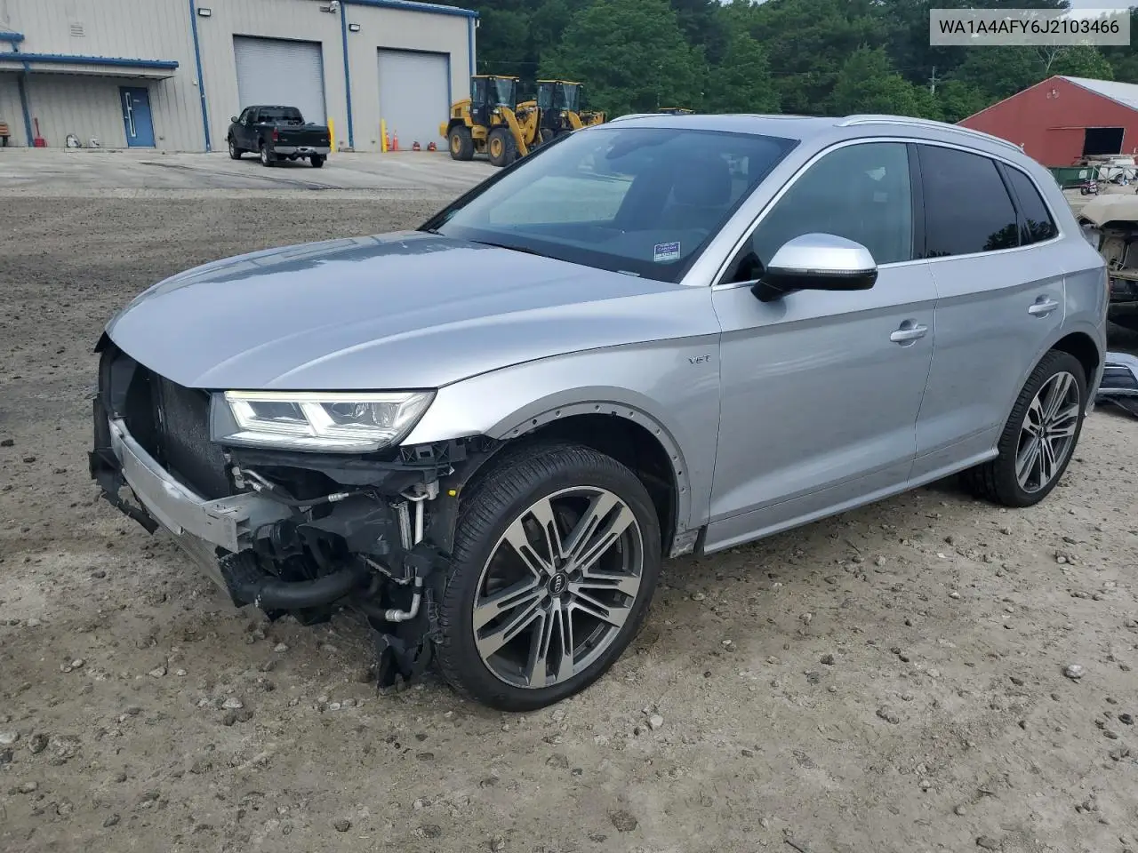 2018 Audi Sq5 Premium Plus VIN: WA1A4AFY6J2103466 Lot: 61204895