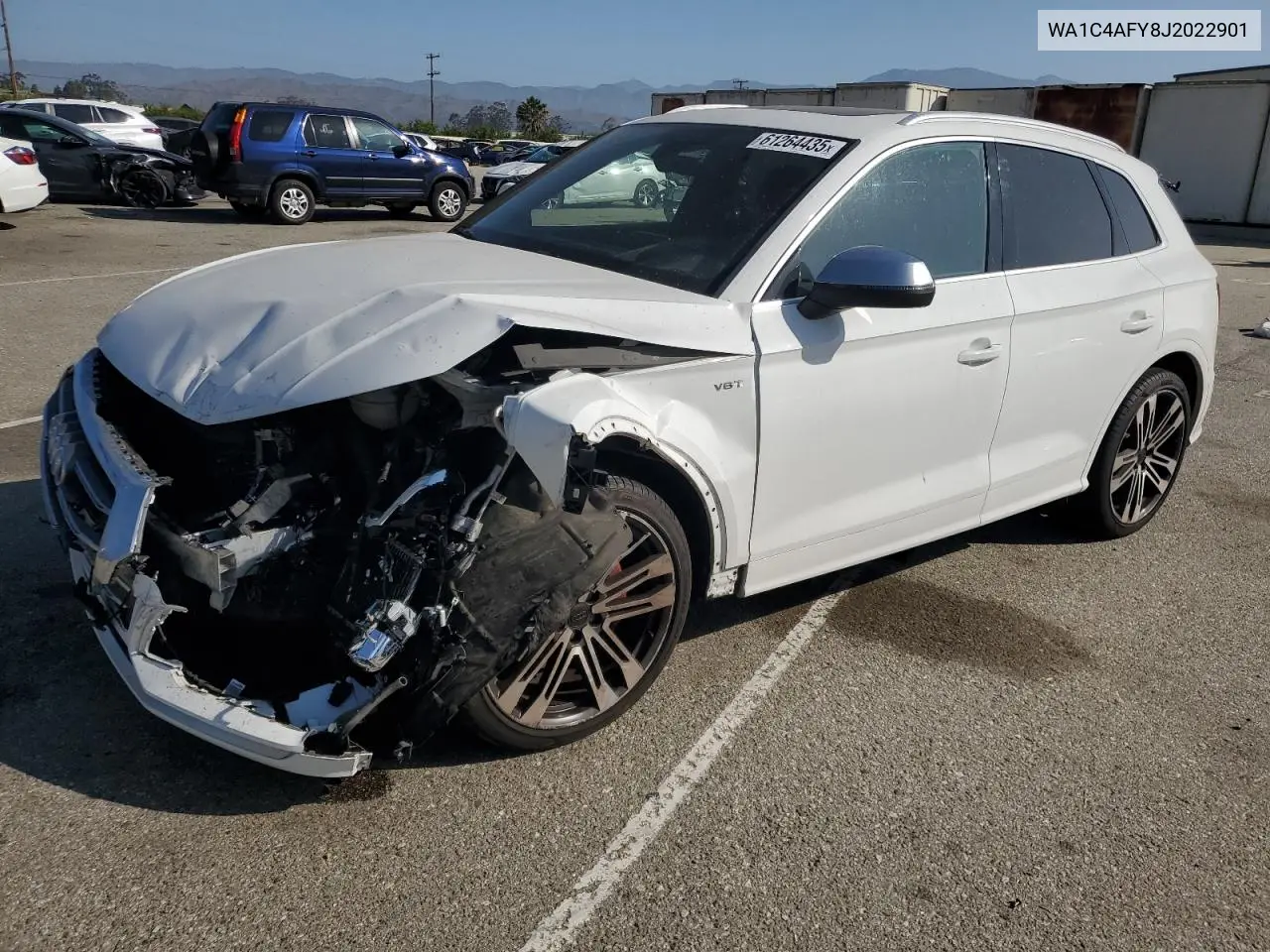 2018 Audi Sq5 Prestige VIN: WA1C4AFY8J2022901 Lot: 61264435