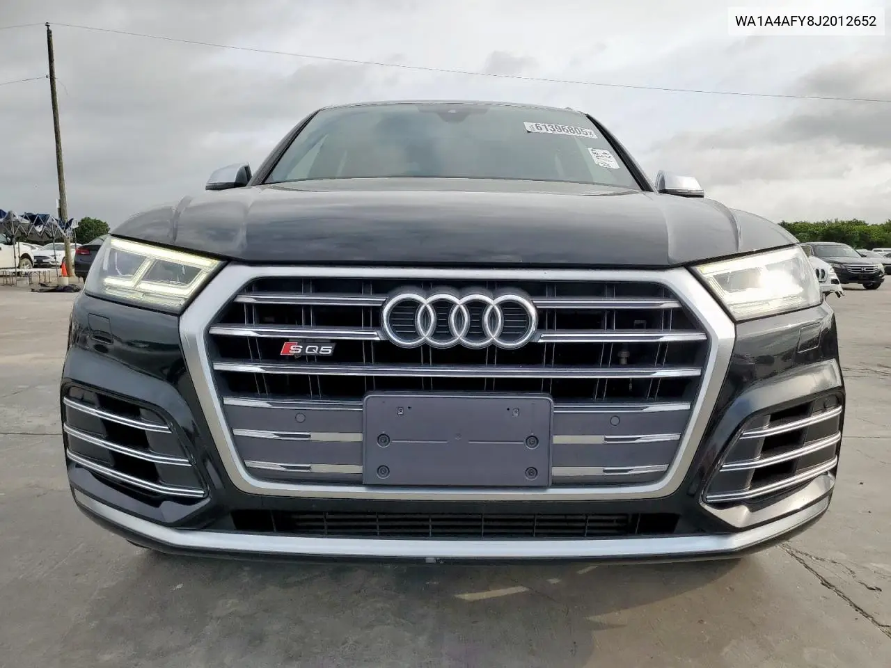2018 Audi Sq5 Premium Plus VIN: WA1A4AFY8J2012652 Lot: 61396805