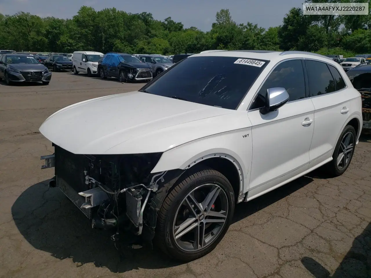 2018 Audi Sq5 Premium Plus VIN: WA1A4AFYXJ2220287 Lot: 61449845