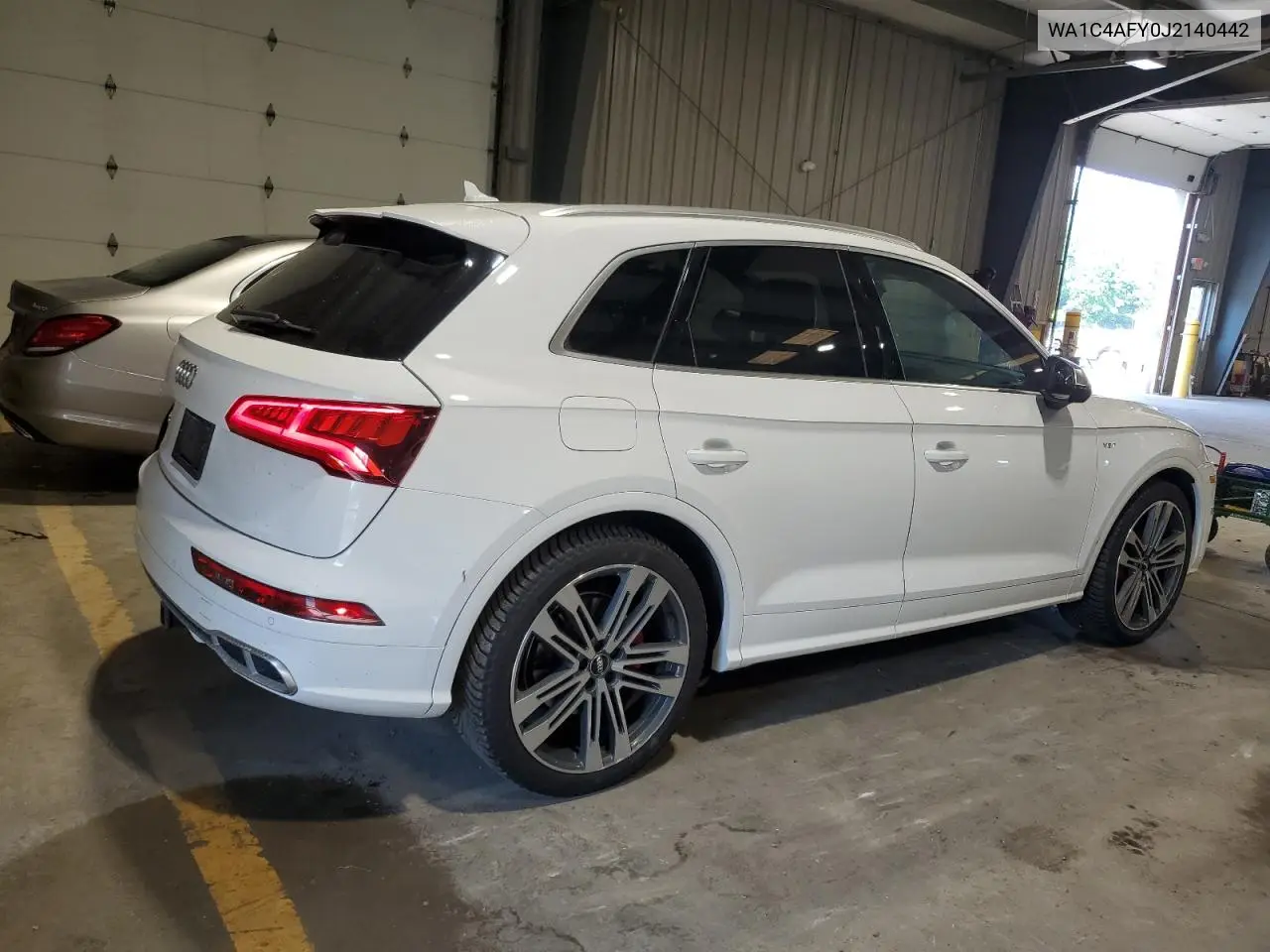 2018 Audi Sq5 Prestige VIN: WA1C4AFY0J2140442 Lot: 61992155