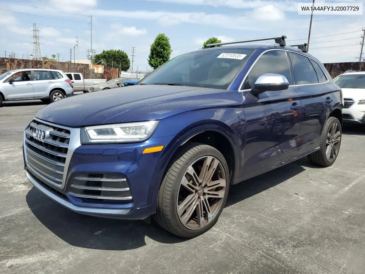 2018 Audi Sq5 Premium Plus VIN: WA1A4AFY3J2007729 Lot: 62010535