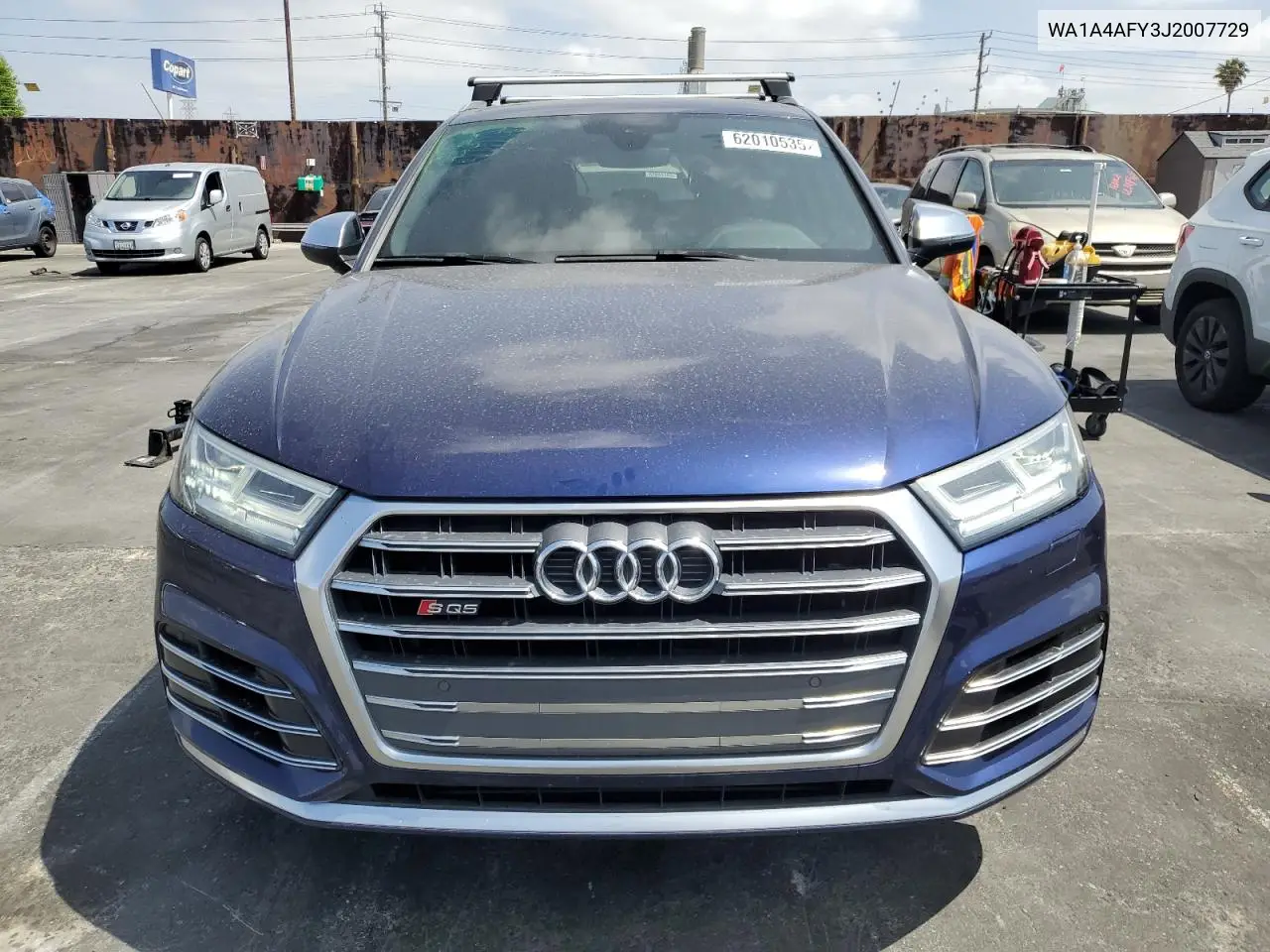2018 Audi Sq5 Premium Plus VIN: WA1A4AFY3J2007729 Lot: 62010535