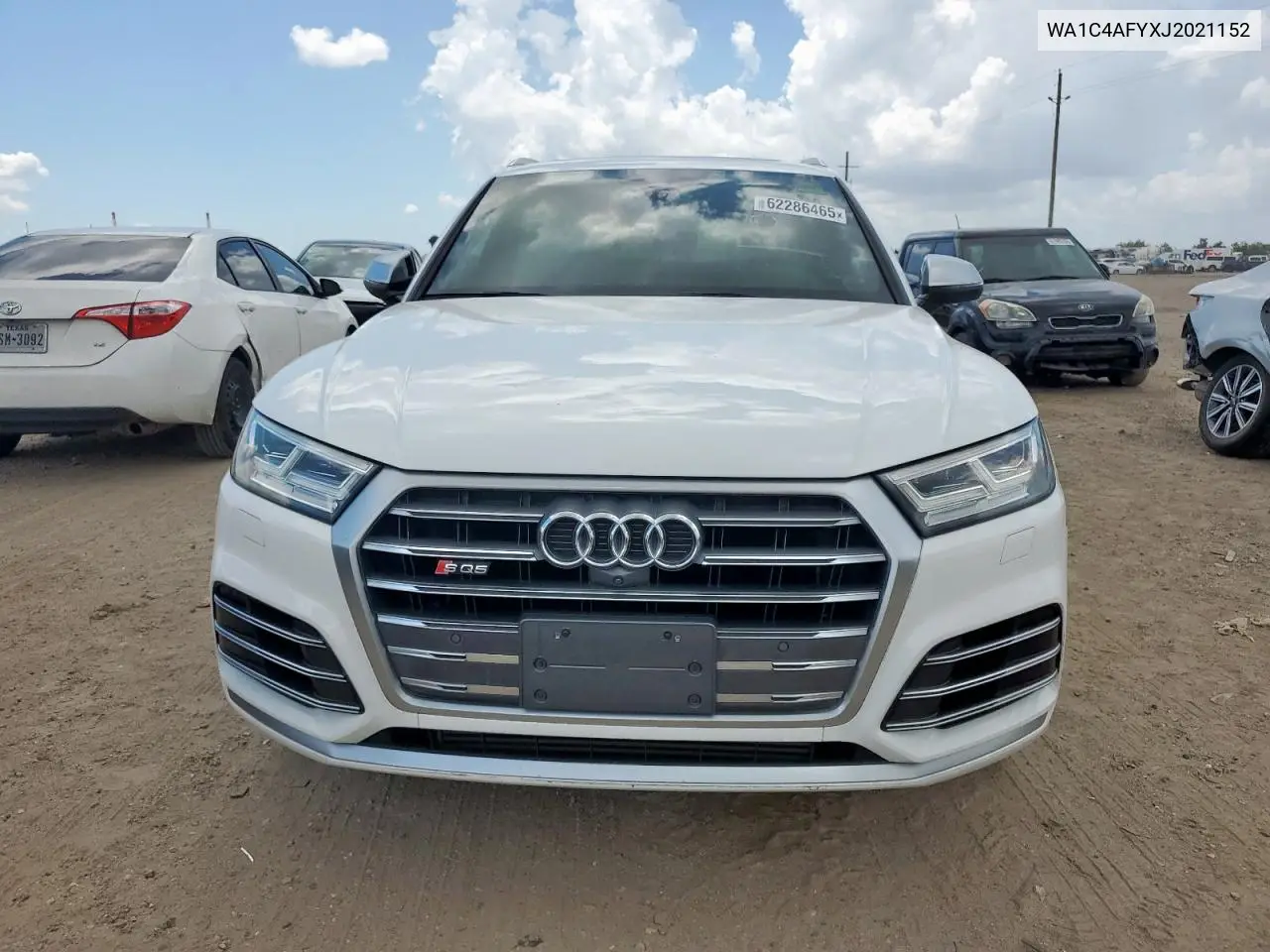2018 Audi Sq5 Prestige VIN: WA1C4AFYXJ2021152 Lot: 62286465